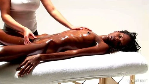Ebony massage