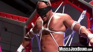 Dire Callahan pins Jessie Balboa's nipples and body