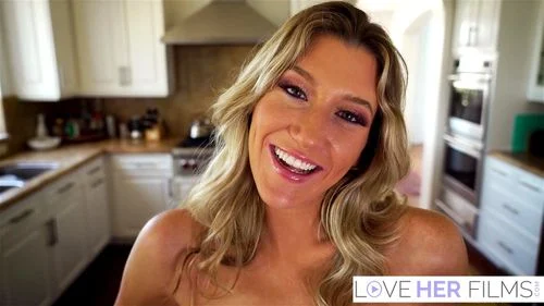 Blondie Babe Addison Vodka Rides BBC On POV Sex