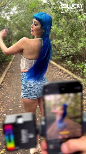 Jewelz Blu Is A WILD Woman When You Bring Her Outdoors