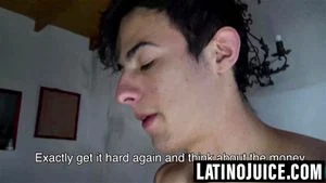 Twinks Remo and Santi suck each other to explosive finish