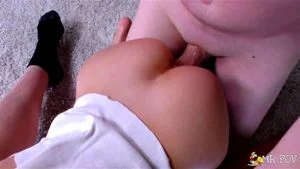 Blonde Allie Addison Takes On Two Men In Hot BBG Action