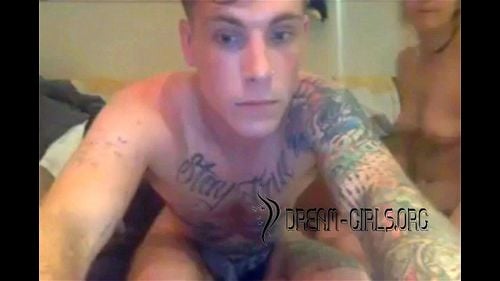 tattoo, cumshot, brunette, webcam