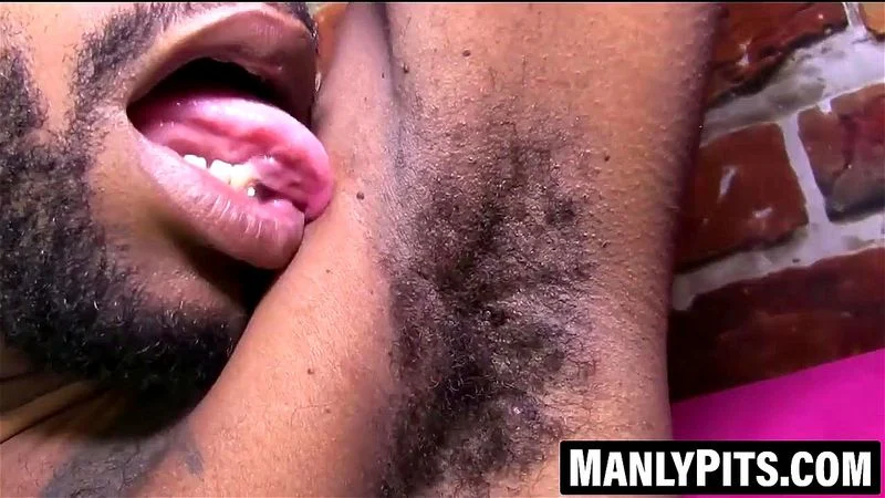 August Alexander strokes his big black cock till cream jets