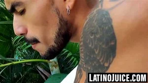 Eman Black in raw threesome with Angel Rodriguez and Dan Lopez