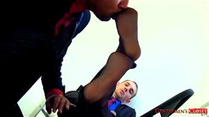 GentlemensCloset: Sexy Studs Levi and Fernandos Steamy Pre Show Raw Encounter