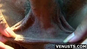 Asian TS Cookie melts hole with huge toy in solo act