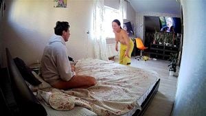 Bedroom 5: Kamila & Danildo Hot Kissing, Teasing Foreplay – Real Amateur Couple