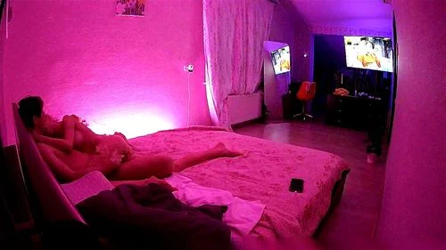Kamila and Danildo cuddling in bed by VoyeurHouse.com: Cowgirl, Amateur & Amateur Couple Porn
