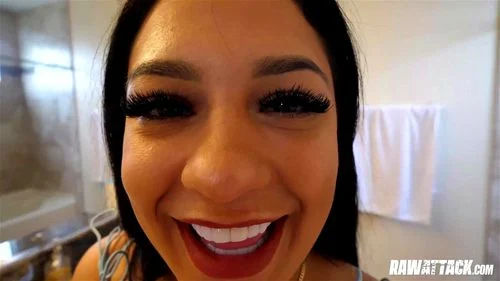 Serena Santos Cant Control Her Desire During A Good Pounding by Raw Attack: Porn