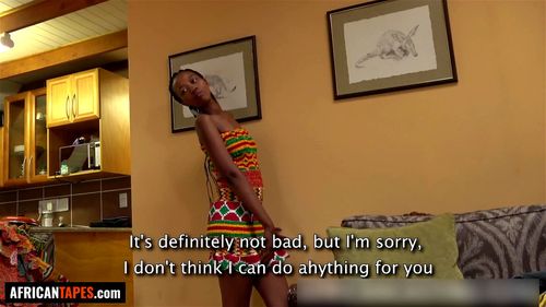 This EBONY 18YO said she only wanted to talk...and ended up taking my cock ROUGH on the couch: Porn