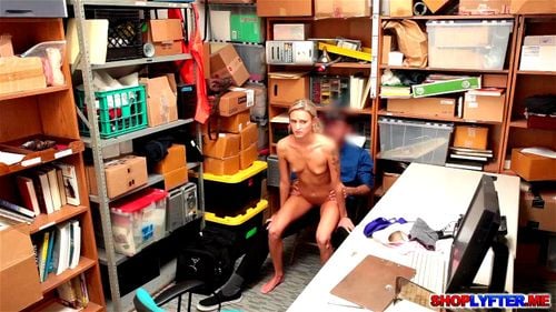 Shoplyfter, pornstar, big dick, office