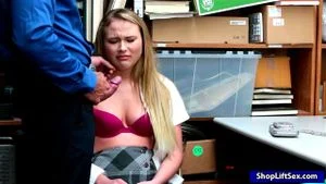 Thief in uniform Alyssa Cole pounded by perv police officer