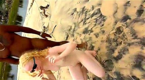 Brazilian fisherman fucking two female tourists on a beach