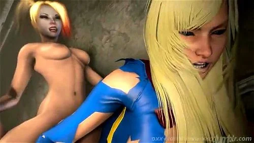 hentai, animated, injustice, 3d