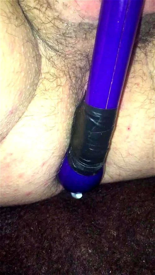 masturbation, toy dildo, anal, homemade