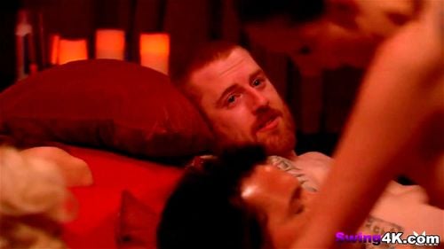 Hot tattooed couple joins swinger reality show for some sexy aciton: Big Tits, Orgy & Group Porn