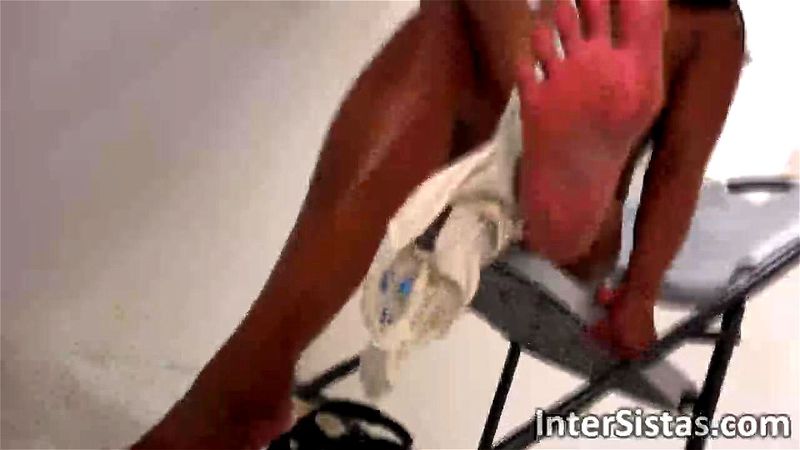 Black Monique Symone Blows Cock In Glory Hole