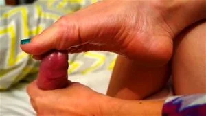 Cum on soles thumbnail
