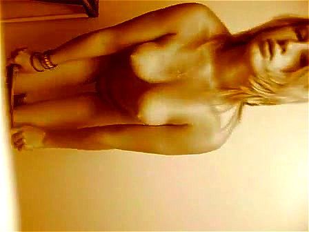Sepia Mirror Striptease: Blonde, Chaturbate & Masterbate Porn