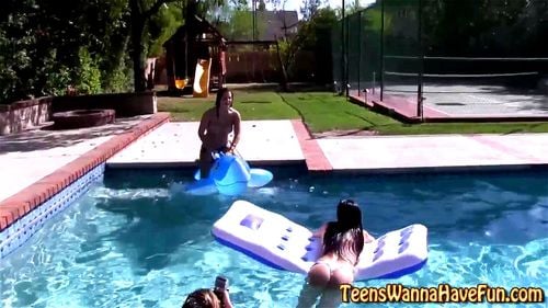 Watch Pool party teen lesbian - Hd, Oral, Party Porn - SpankBang