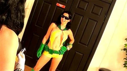 superheroine, costume, fetish, girl
