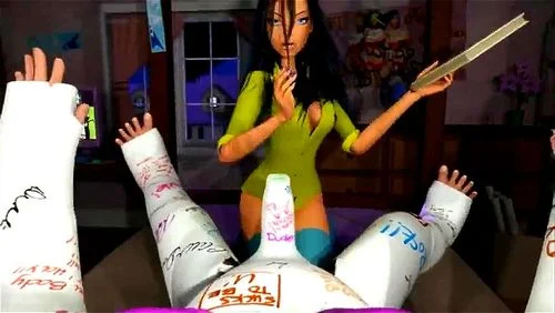 Dick Cartoon Porn Feet - Watch 3D Chick loves dick - Hentai Porn - SpankBang