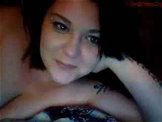 babe, webcam, big tits, brunette