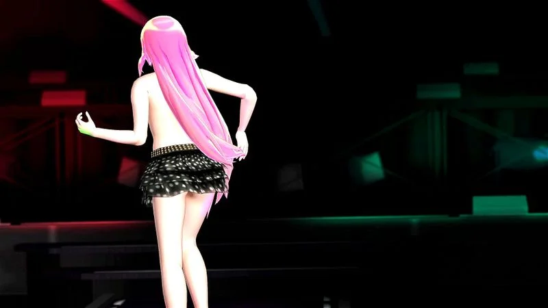 Vocaloid luka lamb strip MMD