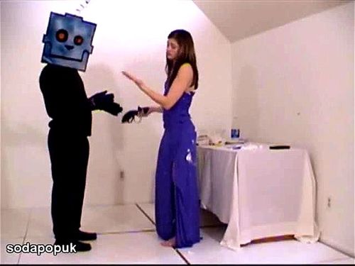 stripped by robot
