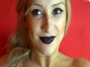 Sexy black lips