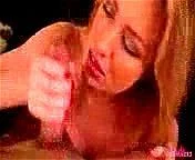 Angela Sommers POV blowjob and facial