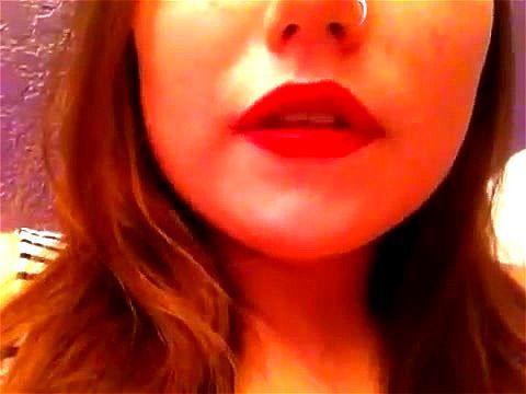 Gum Chewing Close Up ASMR LIPS