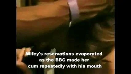 She was only supposed to give a BJ to BBC