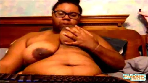 ebony, ebony bbw., big tits, webcam