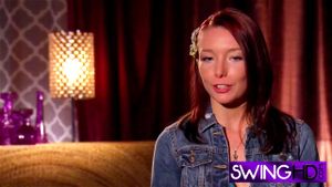 Babes enjoy making out in swinger reality show