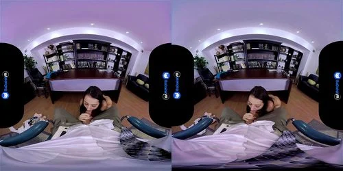 virtual reality, lily adams, pov, shaved pussy