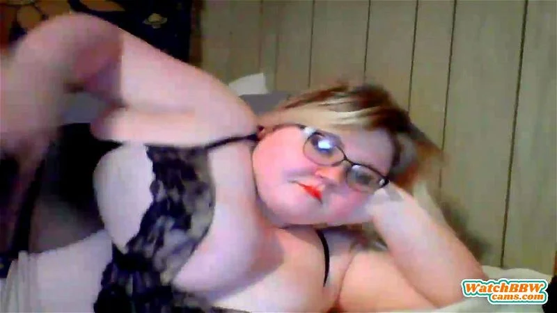 Ssbbw blonde girl fingering and chatting