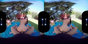 BaDoink VR Fuck Cameron Canela For Picnic Dessert VR Porn