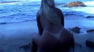 Interracial Beach Sex