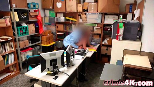 Crime porn video – Thief Naiomi Mae Takes Long Cock In Office