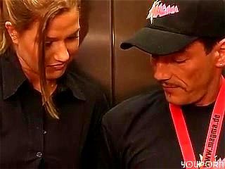 Watch German Elevator - German, Elevator, Babe Porn - SpankBang