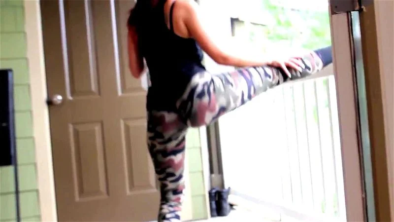 Army Yoga Pants Twerk