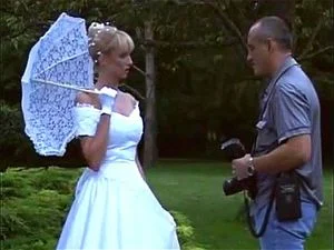 French Bride fucks the Wedding Photographer and Her Husband