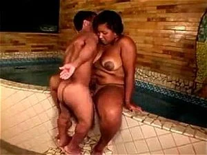 Little Midget Guy Fucks Milf in a Spa - Watch Part 2 on pussycamsfreecom