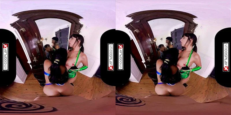 Threesome With Jade And Kitana