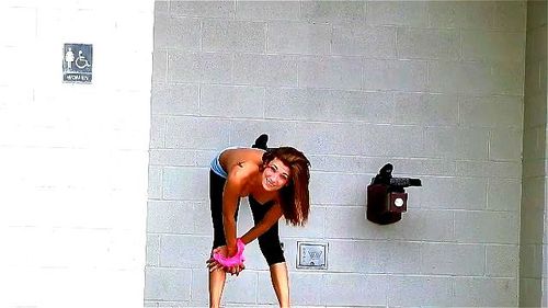 Stripping outside on a dare