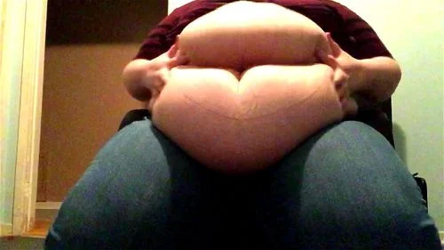 ssbbw huge fat belly play
