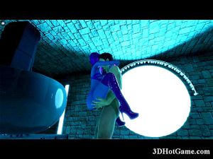 Watch 3D Blue Alien Hottie Fucked in a Temple! - 3D, Game, Toon Porn -  SpankBang