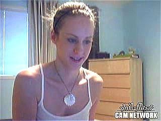 webcam striptease, solo, small tits, babe